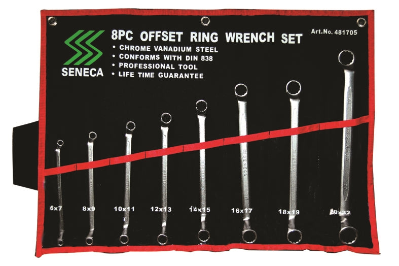 Seneca Spanner Wrench Ring Offset Ext.lng. (330 مم) - 12 × 14mm