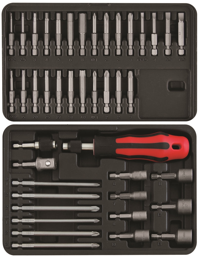 SENECA Bits & Nut Setter Set - 42Pcs