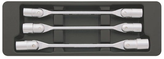 SENECA Hinged Socket Wrench Set - 3Pcs