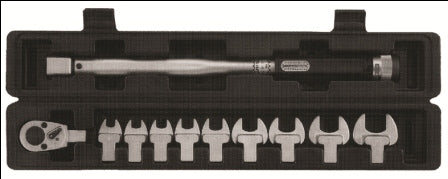 SENECA Torque Wrench Set Bar & Open Jaw - 12Pcs