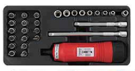 SENECA Torque Wrench Set Scrwdvr w/Accs. (1/4"Dr.) - 28Pcs