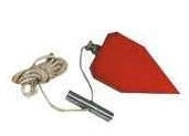 JTW Plum Bob Pyramid w/Rope (Brs.Pltd) - 500g