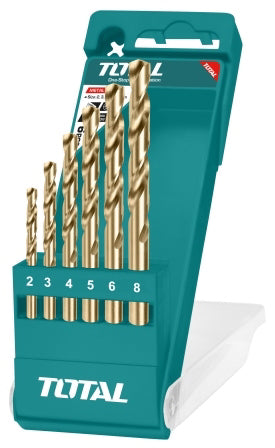 TOTAL Drill Bit Set (HHS Twist) - 6Pcs