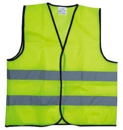 Yellow Safety Vest (130 g / m2) - M