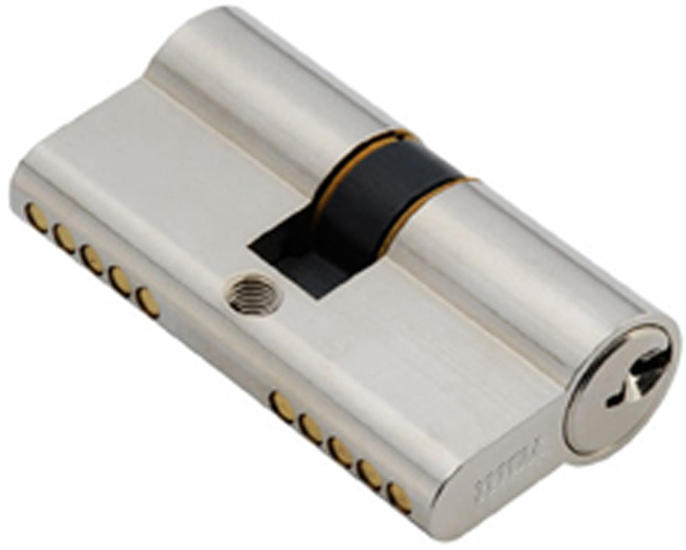 TOTAL Lock Cylinder Brass w/3 Keys - 60mm