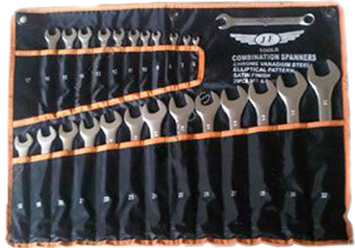 JTW spanner set combo rsd.pnl. - 6pcs