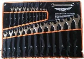 JTW spanner set combo rsd.pnl. - 8pcs