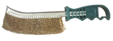 TOTAL Copper Coated Brush  Wire w/Plastic Handle - 250mm