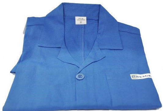 Blue Working Coverall - 160g/sqm