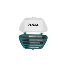 TOTAL Screw Extractor Set - 5Pcs