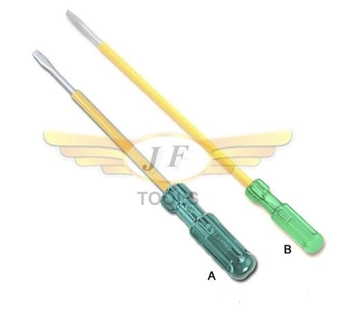 JTW Screwdriver Insulated Slotted Flt.Tip - 9.5mm (18")