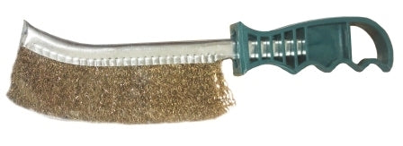 TOTAL Copper Coated Brush  Wire w/Plastic Handle - 250mm