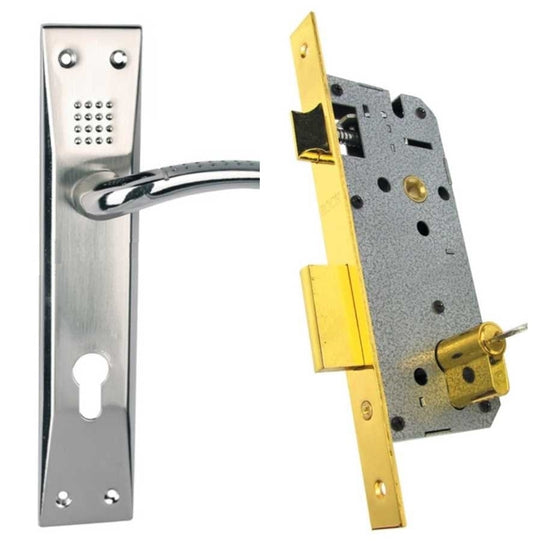 lock with Cylinder and handle