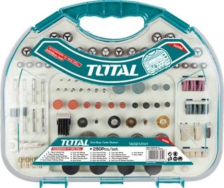 TOTAL Drill Mini Accessories - 250pcs