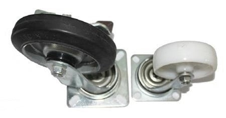 Rubber Wheel Set with Hub - 150 mm