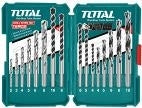 TOTAL Drill Bit Set (Wood Flat) - 16Pcs