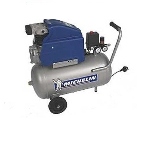 MICHELIN 1-Phase Air Compressor W/Basefoot,Handle & Wheels (MB50
