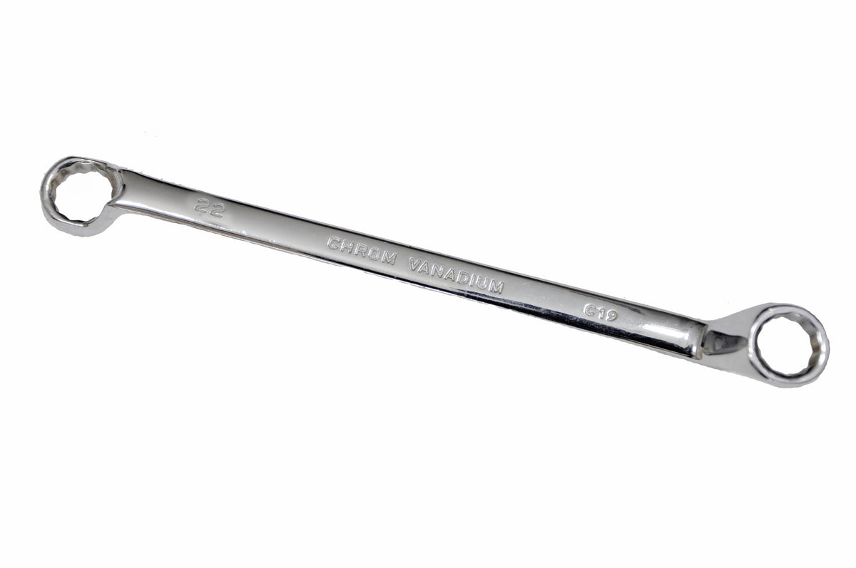 Spanner Ring Deep Offset Bi-Hex (20x22mm)