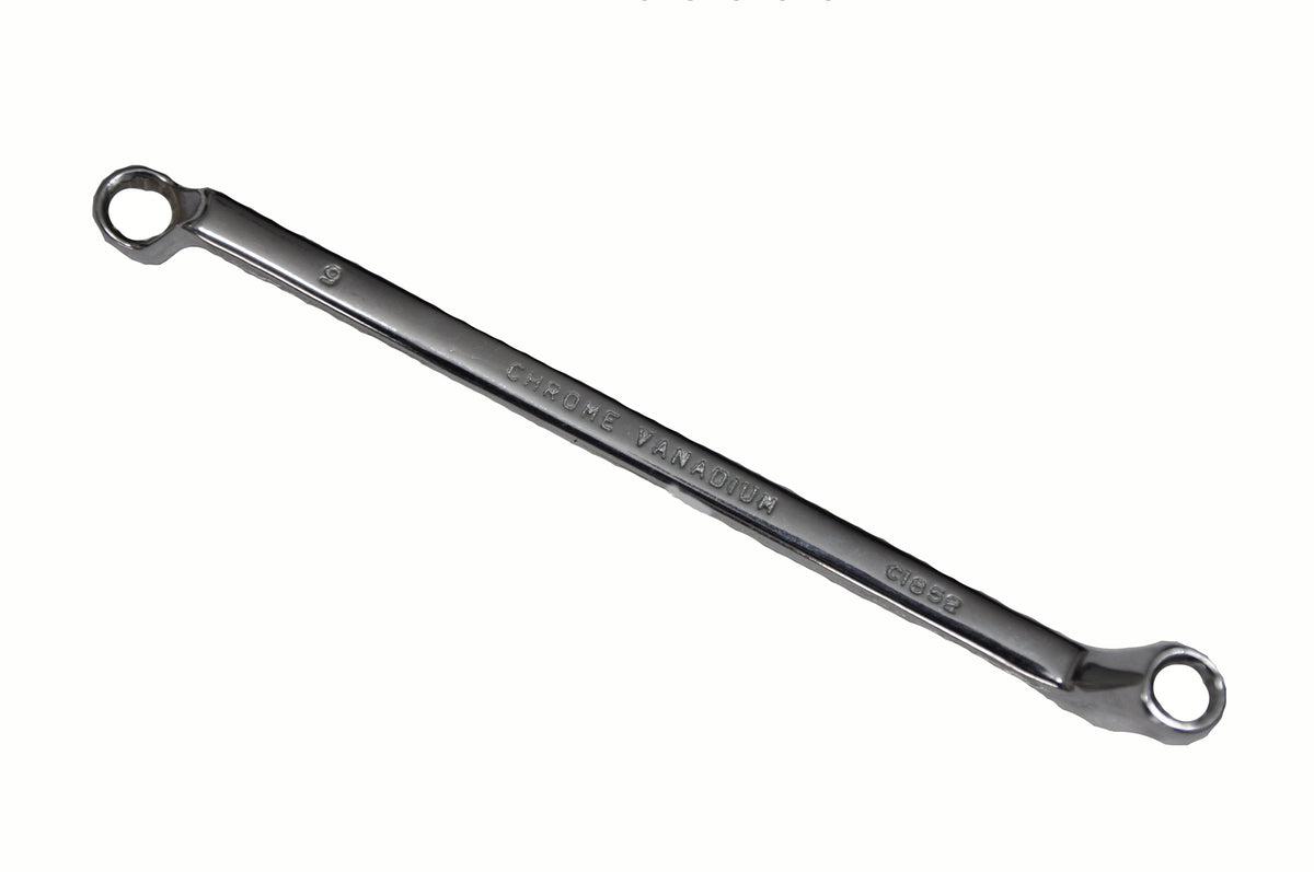 Spanner Ring Deep Offset Bi-Hex (8x9mm)
