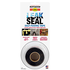 Black Leakseal® شريط السيليكون ذاتيا