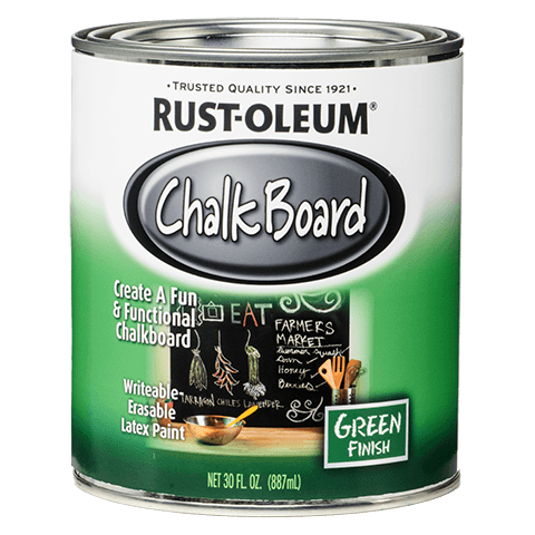 SPECIALTY Chalkboard Brush-On - Flat Green