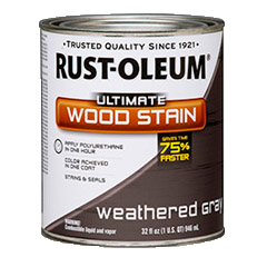 Ultimate Wood Stain - WEATHERED GRAY