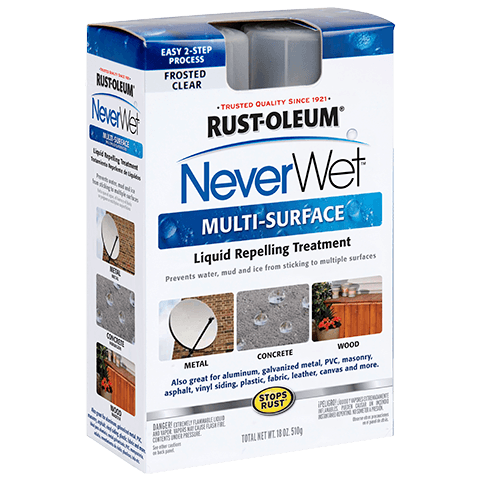 NEVERWET® Liquid Repelling Treatment - Frosted Clear