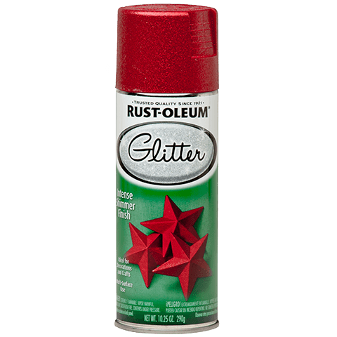 SPECIALTY Glitter Spray Paint - Red