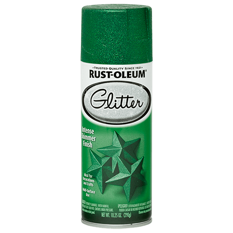 SPECIALTY Glitter Spray Paint - Kelly Green