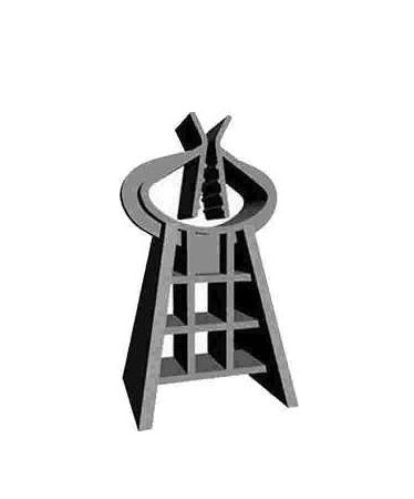 BSC SUPPORT SPACER 7-1/2 CM. - OPEN