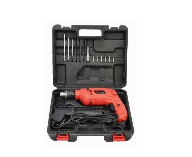 RHINO Impact Drill Set 16Pcs (500W)