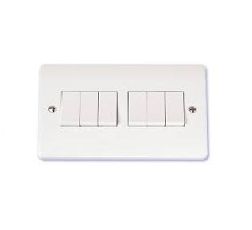 6 Gang Electrical  Switch