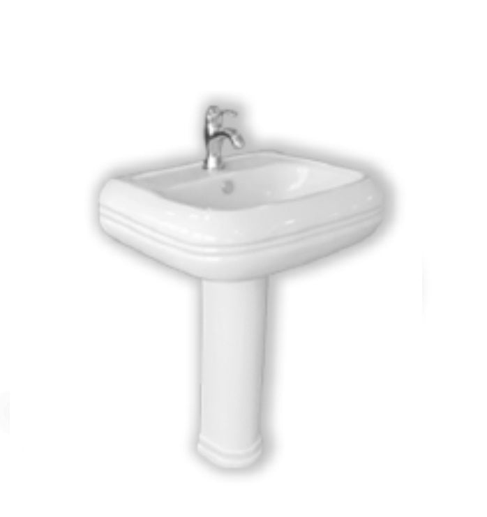 MARINA WASH BASIN FULL PEDESTAL