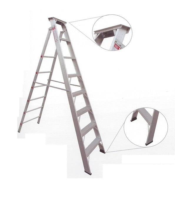 4 Steps Aluminium Daul Purpose ladder