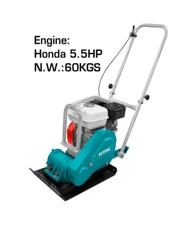 TOTAL Compactor Gasoline Plate - 4.0Kw (5.5HP)