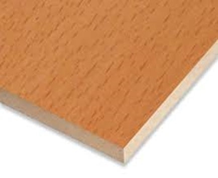 BEECH MELAMINE MDF   122CM* 244CM* 18MM -SINGLE SIDE