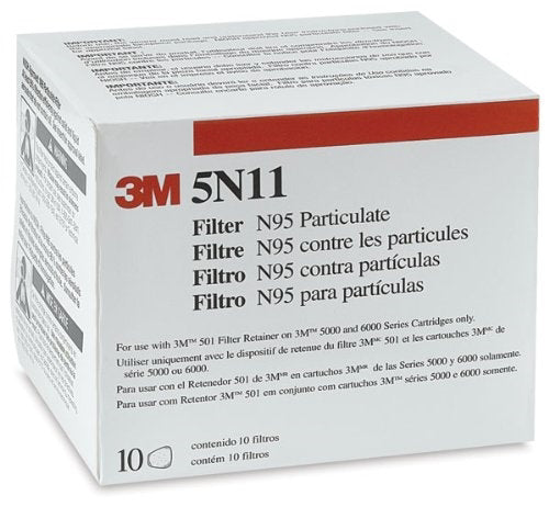 3M Pre Filter N95 10PRS/PKT