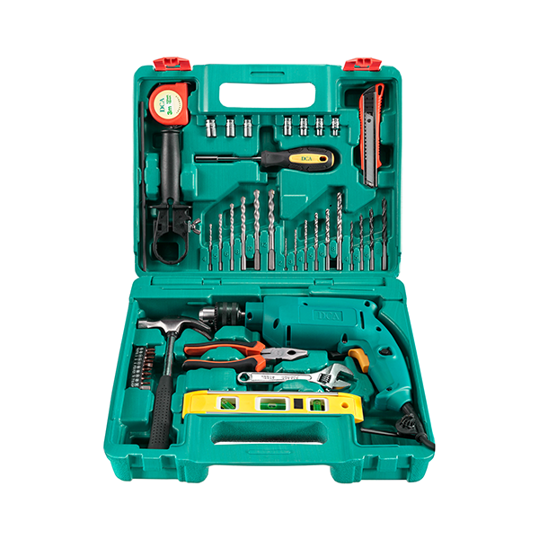 DCA Impact Drill Tool Kit AZJ04-13 13 MM 500W