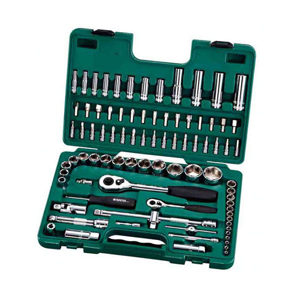 SATA SOCKET TOOL SET 86 PCs ¼"& ½" DR SET