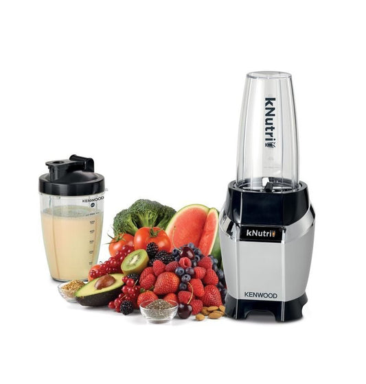 KENWOOD BLENDER W/2 JAR 600W BKSLVR - BSP70.180SI