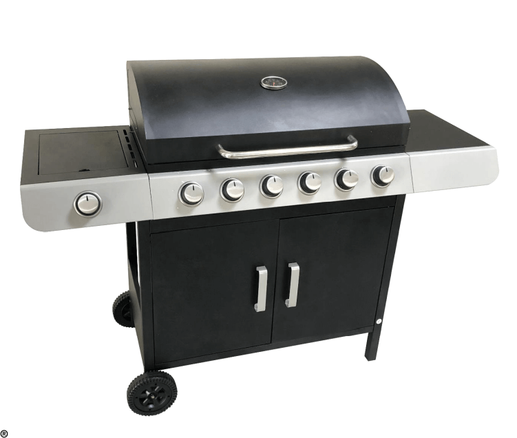 Admiral Gas BBQ Grill -  6 Burners