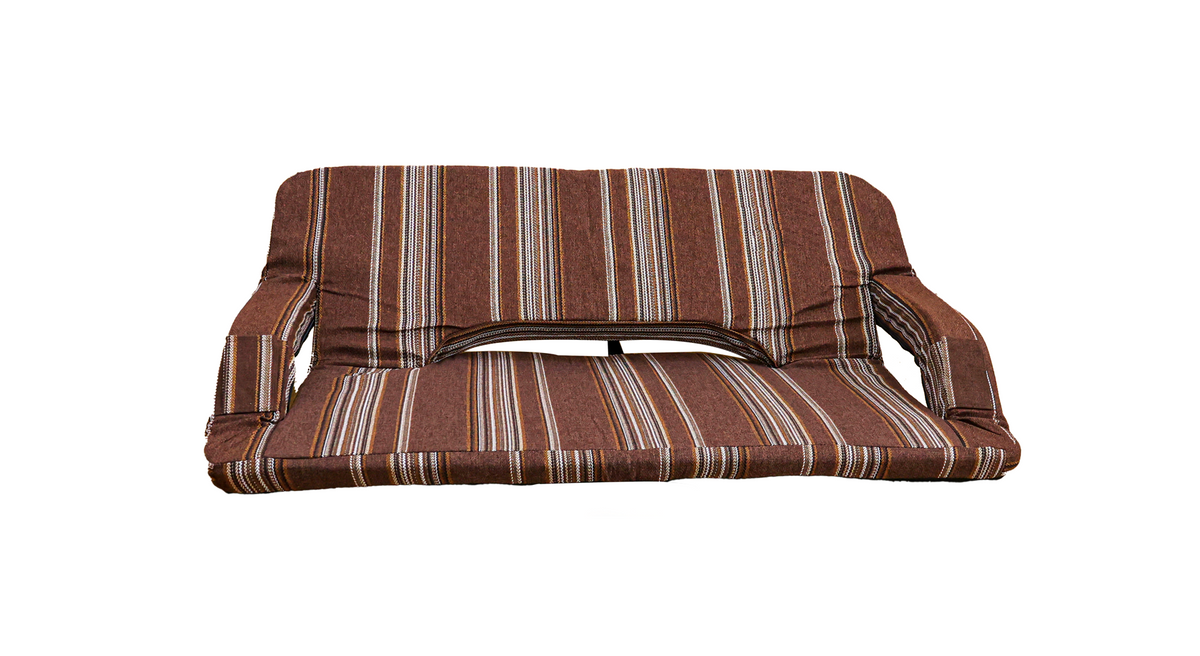 Double Floor Chair With Arm Rest 114 cm