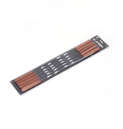 Thin BBQ skewers 10 pcs