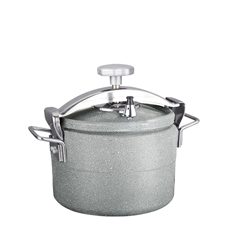 Granite Pressure Cooker With Glass Lid 9 Liter - MT-20-330