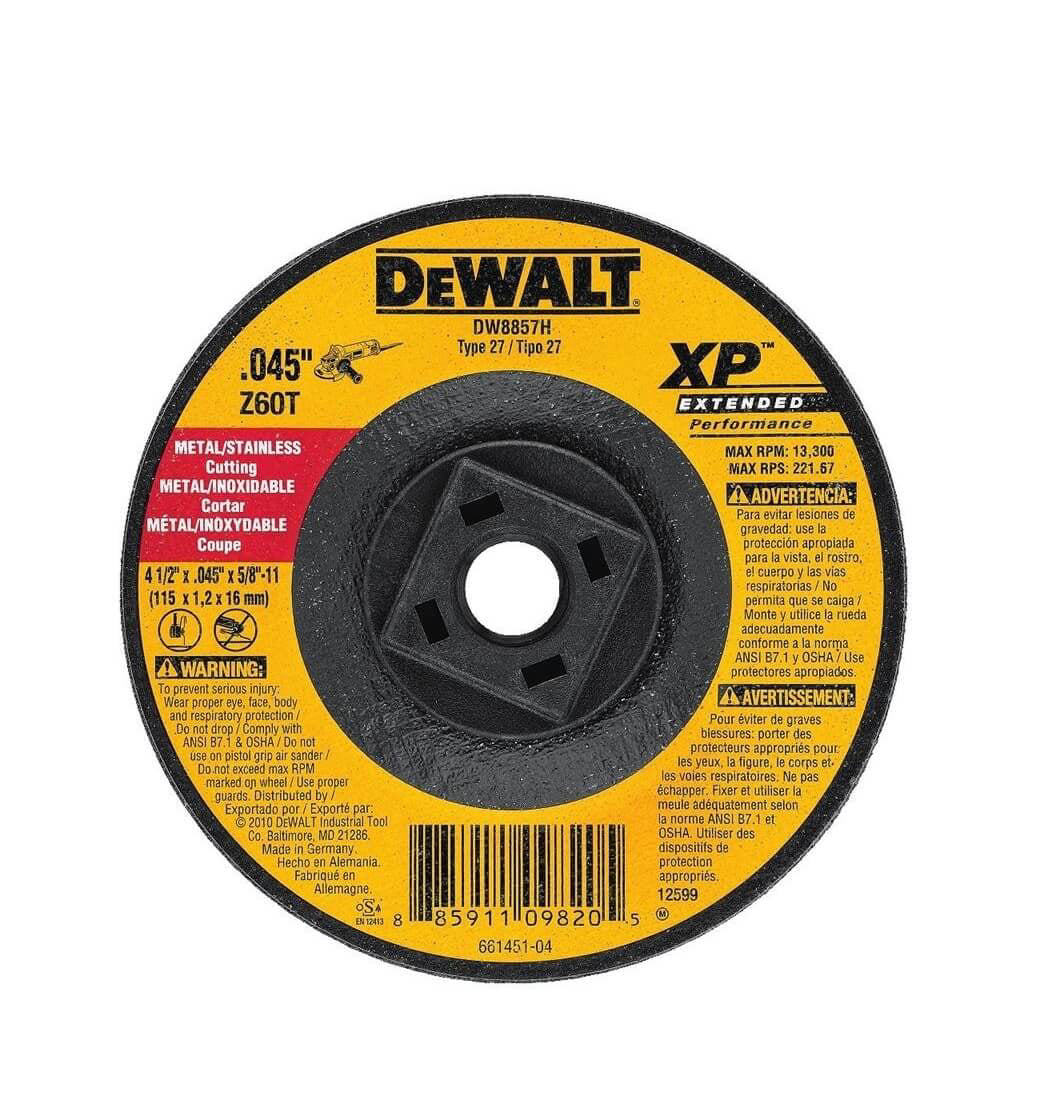115x1.2mm inox c/wheel  ,DWA8062SIA-AE
