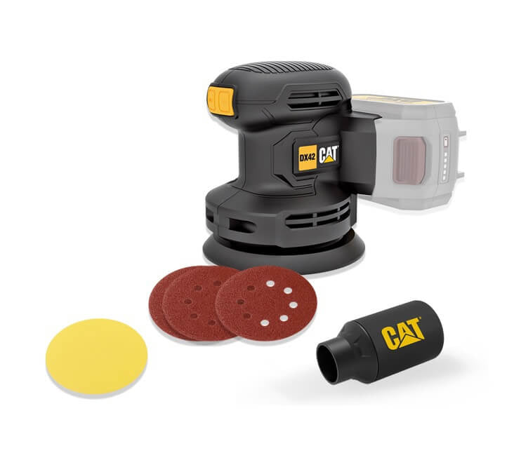 CAT Orbital Rotary Sander DX42B 18V 125mm