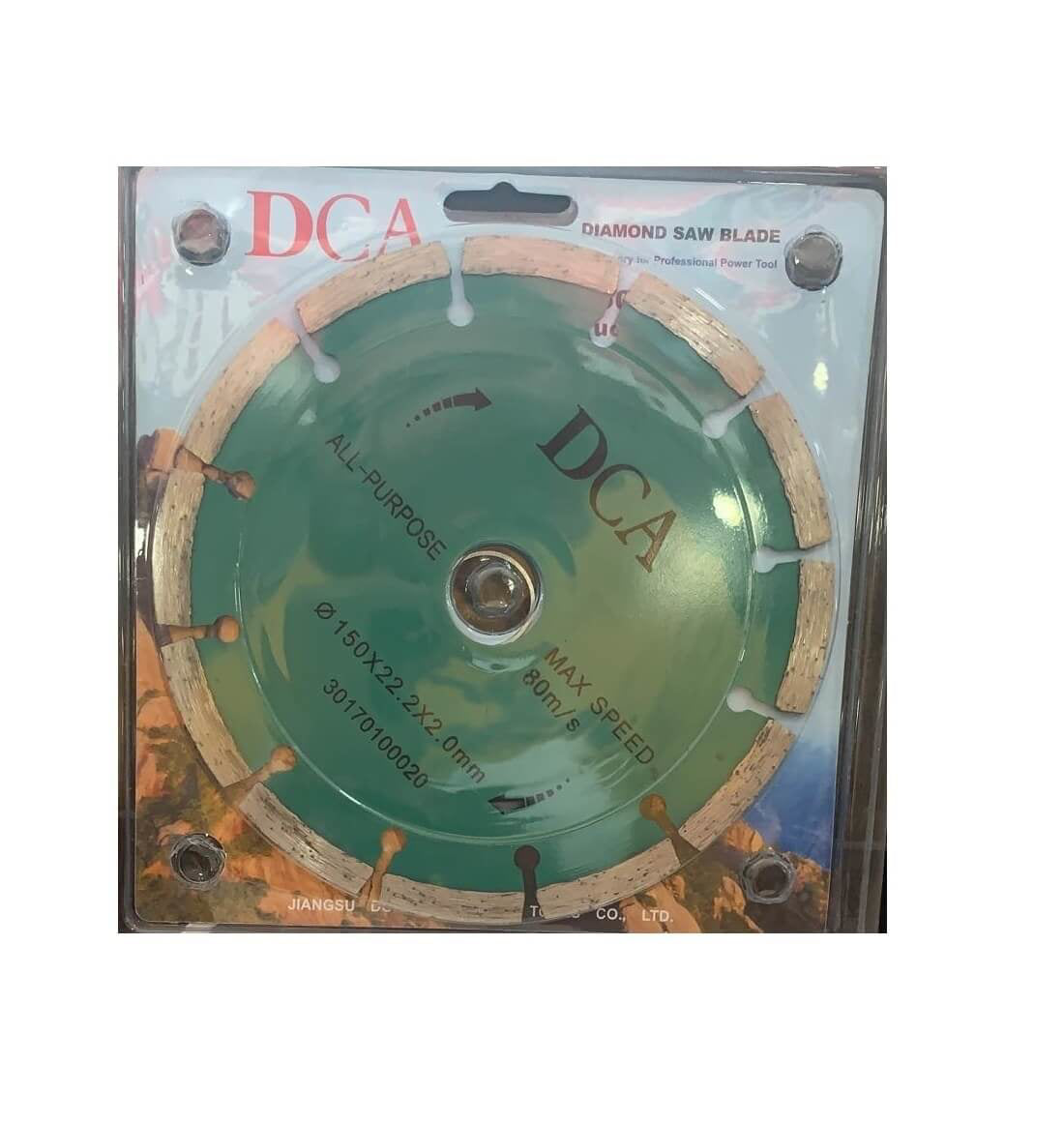 DCA Diamond Cutting Disc 6 "