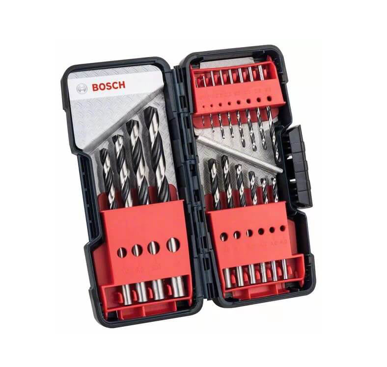 HSS Twist Drill Bitteq 18pcs Toughbox Set 1 - 10 مم
