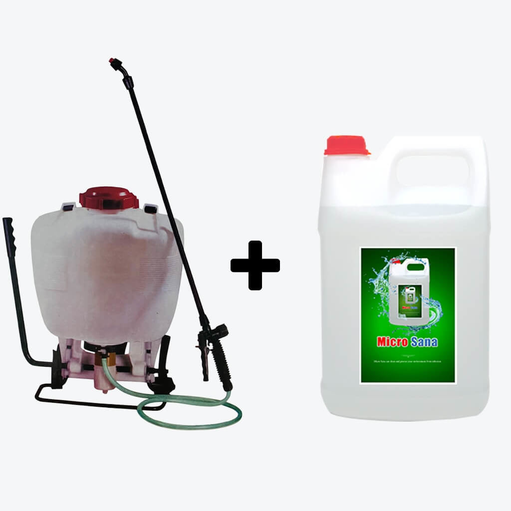 Disinfectant Sprayer Backpack Micro Sana, 4 Gallons