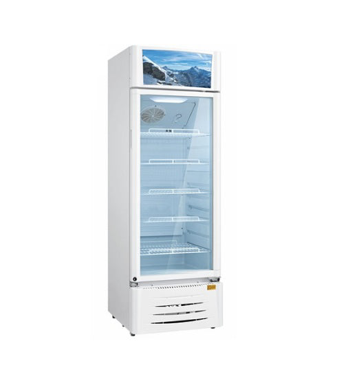 Midea Commercial 411 Liters Refrigerator, White